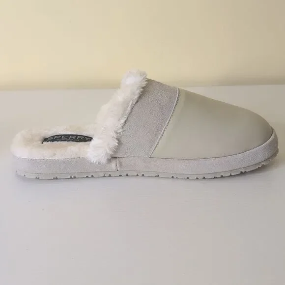 Sperry Women's 11 Cape May Mule Slipper In Ivory, NEW - Picture 10 of 11